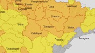Casi rojo de la AEMET en Aragón: granizo, calor extremo, fuertes vientos o lluvias torrenciales en este galimatías por zonas