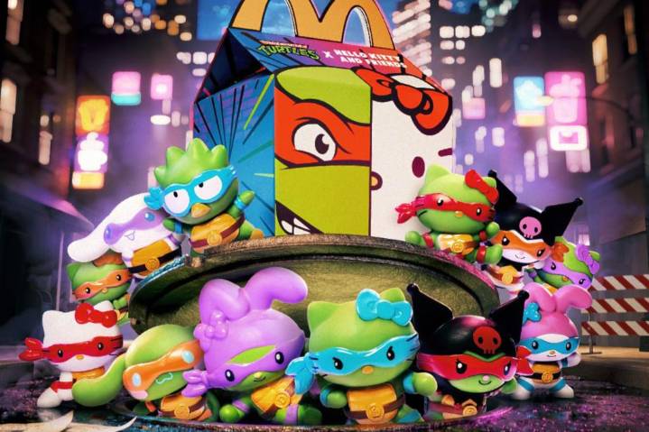 McDonald's drops Teenage Mutant Ninja Turtles and Hello Kitty Happy Meal mash
