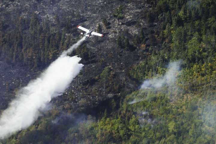 Nova Scotia officials ask people not to use drones around crew fighting wildfires