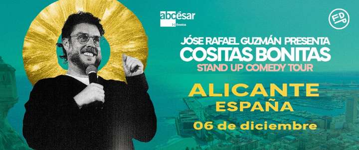 Jóse Rafael Guzmán presenta en Europa “Cositas Bonitas”, su nuevo show de stand
