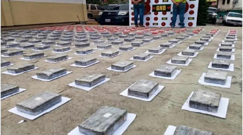Venezuela ha incautado más de 55 toneladas de droga durante 2025