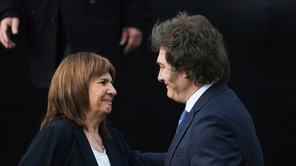 Tras oficializar las listas, Javier Milei celebró la candidatura a senadora por CABA de Patricia Bullrich