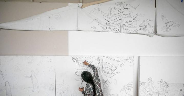 'We Are One People:' Mural moves beyond land acknowledgment