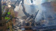 Consume fuego una vivienda de madera en la colonia Allende, en Mazatlán