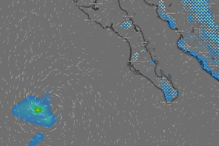 En BCS habrá lluvias y tormentas eléctricas este domingo; presas muestran niveles bajos