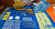 Operación "El Libertador": PDI desarticula red de microtráfico y decomisa armas de fuego en Mulchén