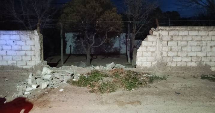 ¡Insólito! Chocó un paredón de un camping en Las Grutas y se fugó: aún continúa su búsqueda