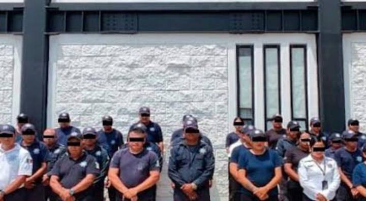 Detienen a 59 policías en Cintalapa, Chiapas