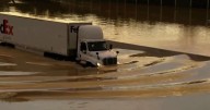 Parents and child killed when tree falls on car amid heavy rain, flooding in Tennessee