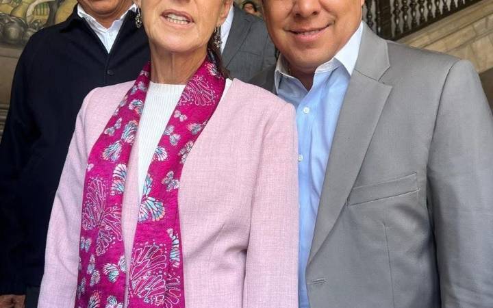 Ricardo Gallardo y Claudia Sheinbaum se reúnen para supervisar avances del IMSS