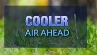 Big cool down on the way next week