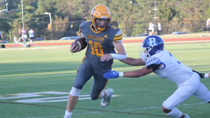 Rochester Adams football has 'Rino' Watters ready to rumble at QB