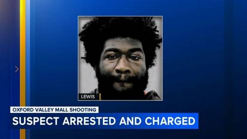 Arrest made in shooting at the Oxford Valley Mall