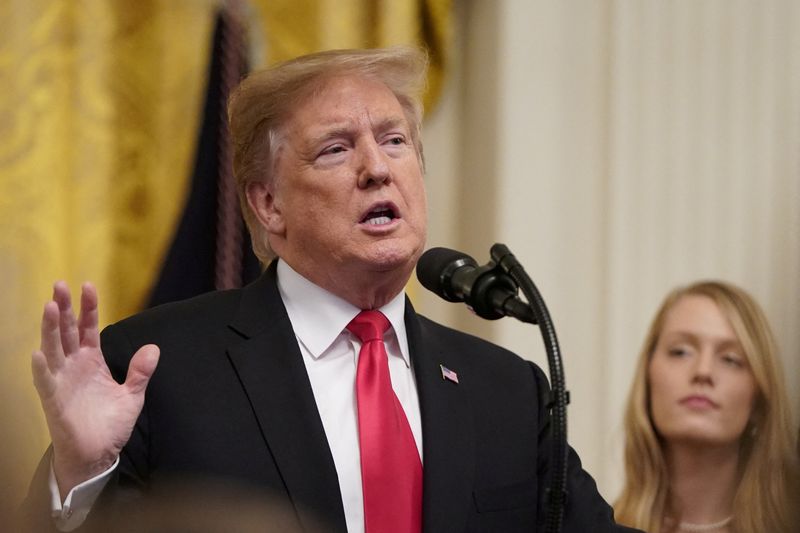 Trump signs memo to prevent federal grants from being diverted to lobbying, White House says