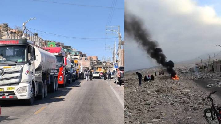 Moquegua: Paro regional bloquea principales vías en protesta contra el Proyecto Minero Huatipuka