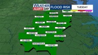 WRAL Weather Alert Day: Showers, storms lead to risk of localized flooding throughout the week