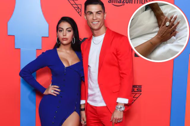 Cristiano Ronaldo le da a Georgina un anillo de hasta 6 millones de dólares