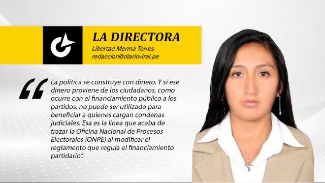 ONPE limita el uso del dinero público en partidos políticos