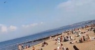 Thousands of sun worshippers swarm Edinburgh seaside promenade during heatwave