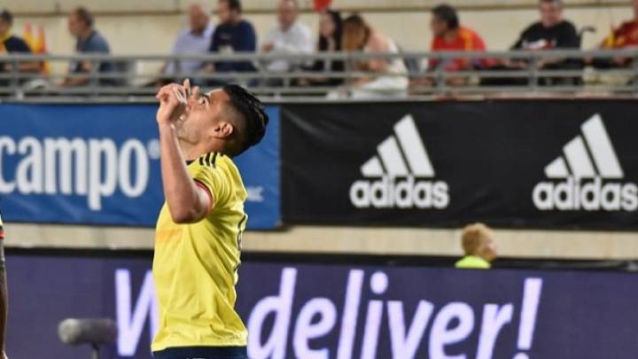 Cuando Falcao marcó su primer gol en Nueva Condomina