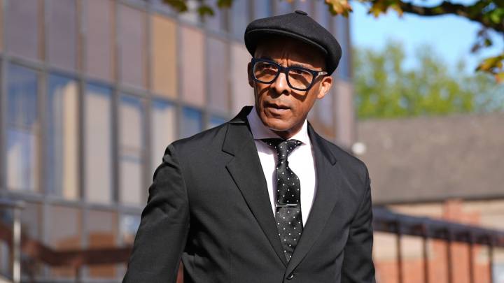 TV presenter Jay Blades appears in court via video link charged with rape