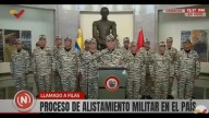Venezuela: ministro de Defensa llama a la calma tras el alistamiento de milicianos convocado por Nicolás Maduro