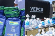 Alcalde entregó más de 300 ayudas humanitarias en barrios afectados por lluvias