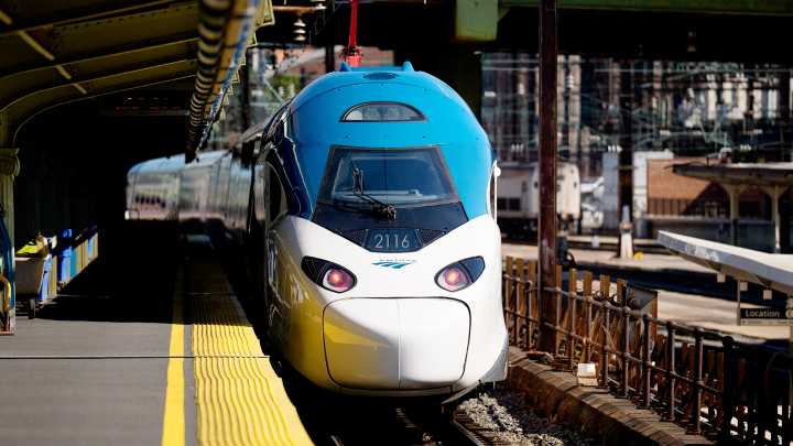 'Historic' new Amtrak train that zooms at 160mph & has luxury cabins launches this week