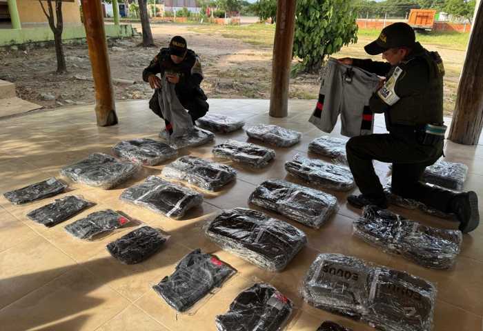 Policía incautó mercancía de contrabando en la vía Bosconia