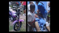 Motorizados se dieron “bollo” en circuito no autorizado de Guara