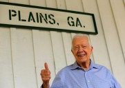 Postage stamp honoring Jimmy Carter unveiled