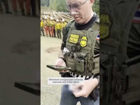 Border Patrol arrests firefighters battling Washington wildfire