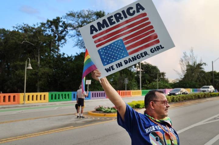 DeSantis defends removal of LGBTQ and other community crosswalks