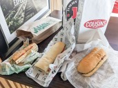 I ordered bacon, lettuce, and tomato sandwiches from Cousins Subs, Jimmy John's, and Subway. Only one chain let me down.