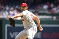Phillies' Aaron Nola stumbles in return as questions about rotation abound