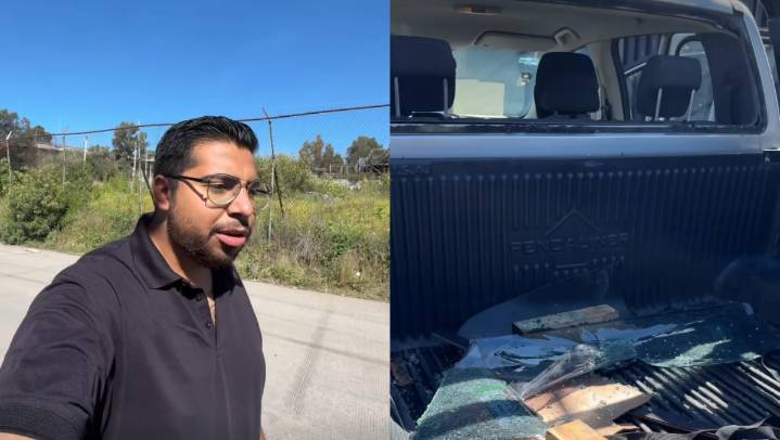 "Bien pasado de lanza": Paco, el de las empanadas, denuncia cristalazo en Puebla