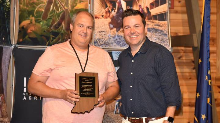 Shipshewana Auction owner and Farm Bureau COO receive AgriVision Award
