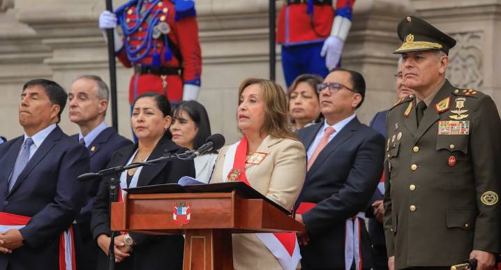 Dina Boluarte anuncia proyecto de ley de soberanía nacional