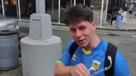Un inglés con la camiseta de la UD Las Palmas se lía con la geografía