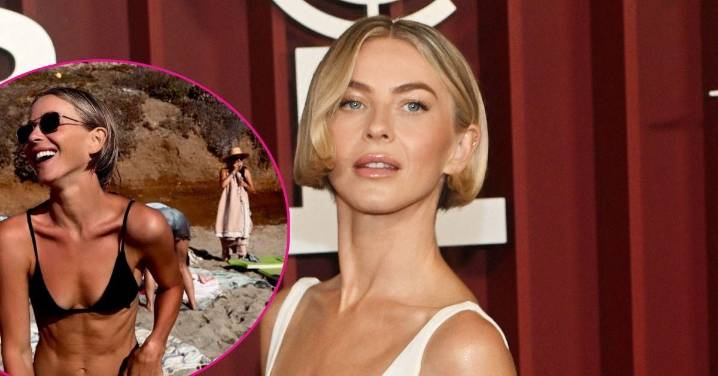 Julianne Hough Shows Off Her Killer Abs in Tiny Bikini Ahead of 'DWTS' Premiere: Photos