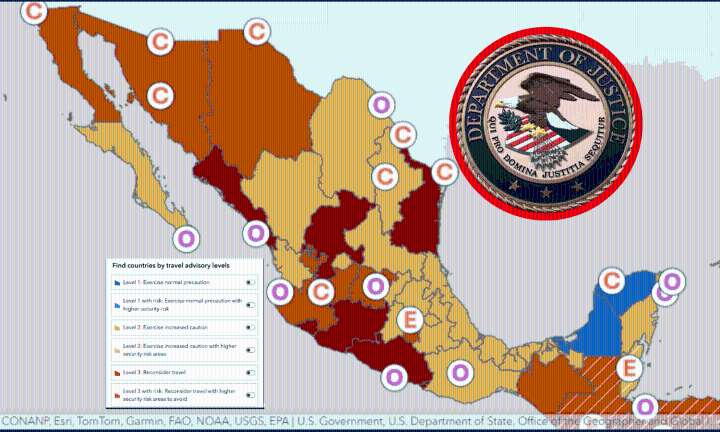 EE.UU. alerta de viaje por terrorismo en México: solo recomienda dos estados