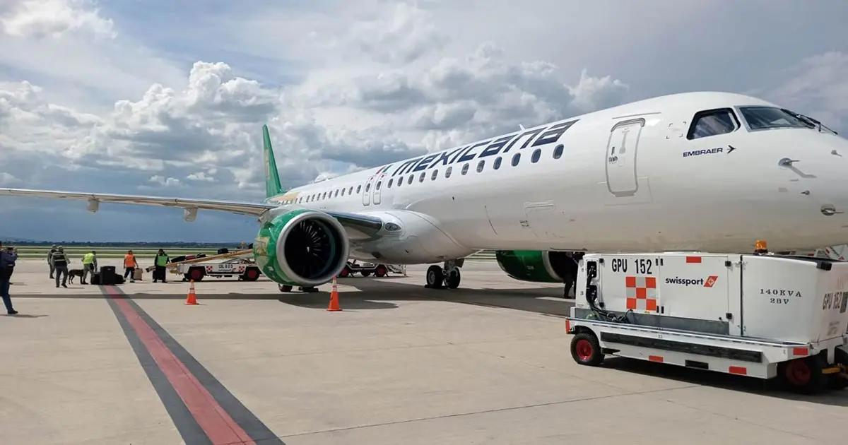 Avión Embraer de Mexicana alista su primer vuelo; despegará desde el AIFA