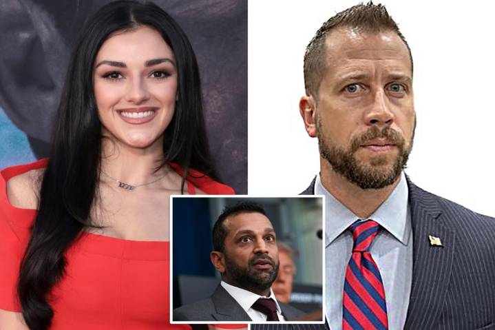 Kash Patel's girlfriend sues podcaster for claiming she's Israeli spy who lured FBI chief in 'honeypot' operation