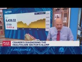 CVS is up because it faced the pain that's now hitting the rest of managed care, says Jim Cramer