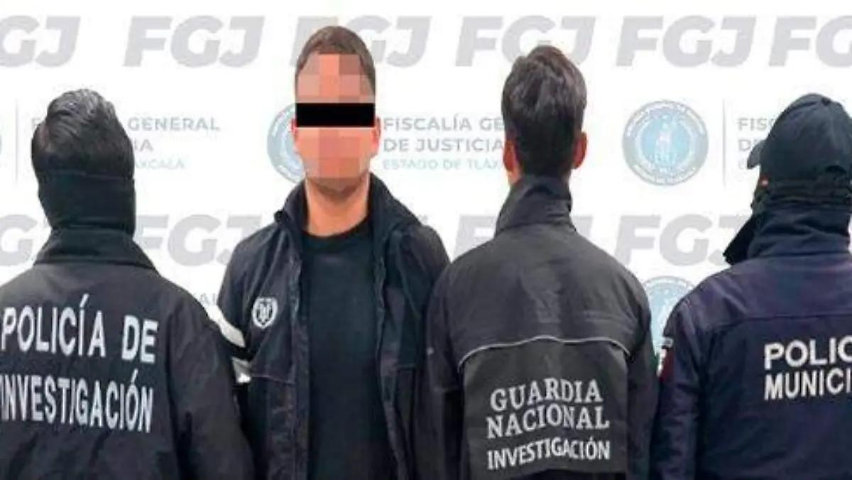 Aprehenden a ex policía municipal de Tetla por homicidio ocurrido en Tzompantepec