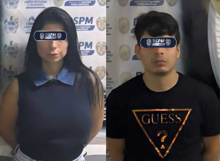 Cae pareja de colombianos tras robo de joyería en centro comercial de Chihuahua