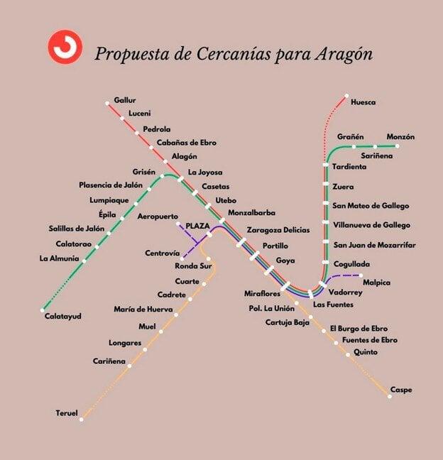 Opinión | Del centralismo urbano al equilibrio regional: el reto del transporte en Aragón