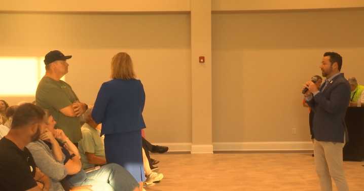 Town hall with Lt. Governor sparks "large fight" in Warrick County