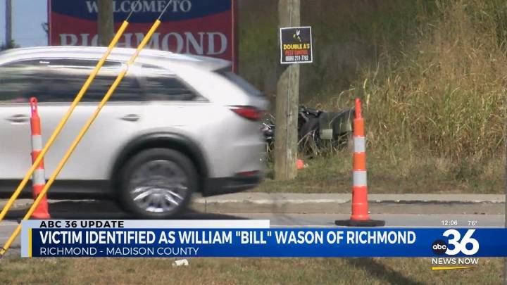Coroner identifies man killed in Richmond motorcycle crash near Buc