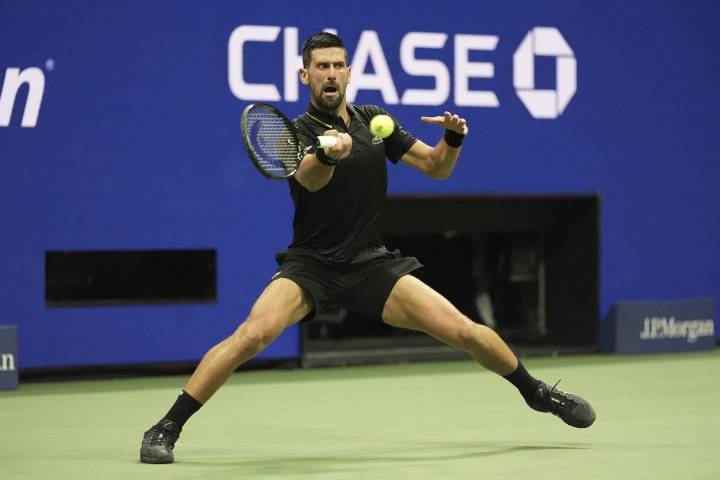 Djokovic improves to 19-0 in the first round of the US Open, wins his first match since Wimbledon
